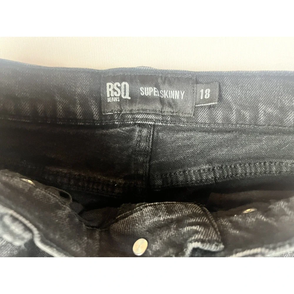 RSQ Super Skinny Tokyo Jeans Size 18